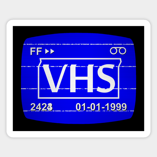 VHS FF Magnet by GloopTrekker